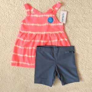 🆕 Carter's Top & shorts set (4T)